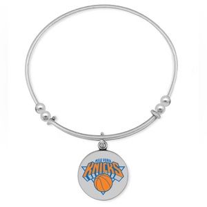 New York Knicks Women's Stainless Steel Expandable Bracelet